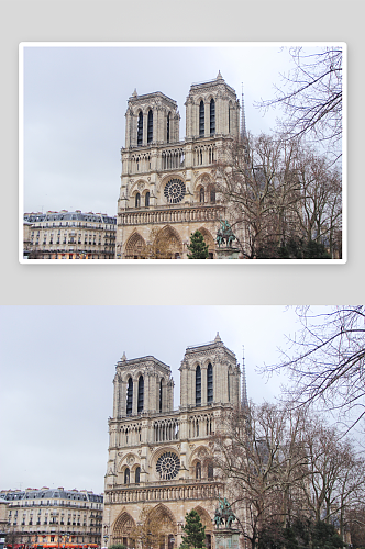 创意高清法国建筑风景图片