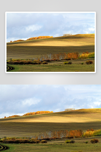 创意内蒙古大草原图片