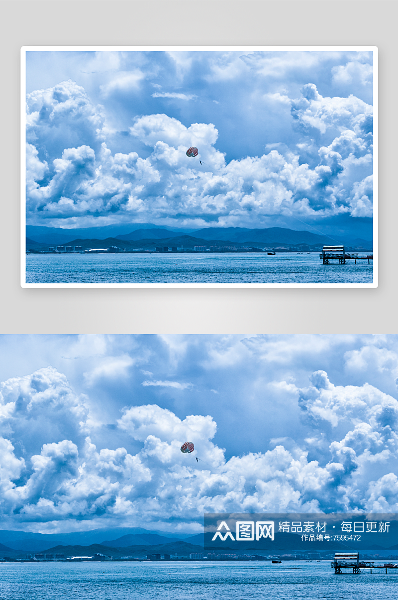 大气海南岛风景摄影图素材