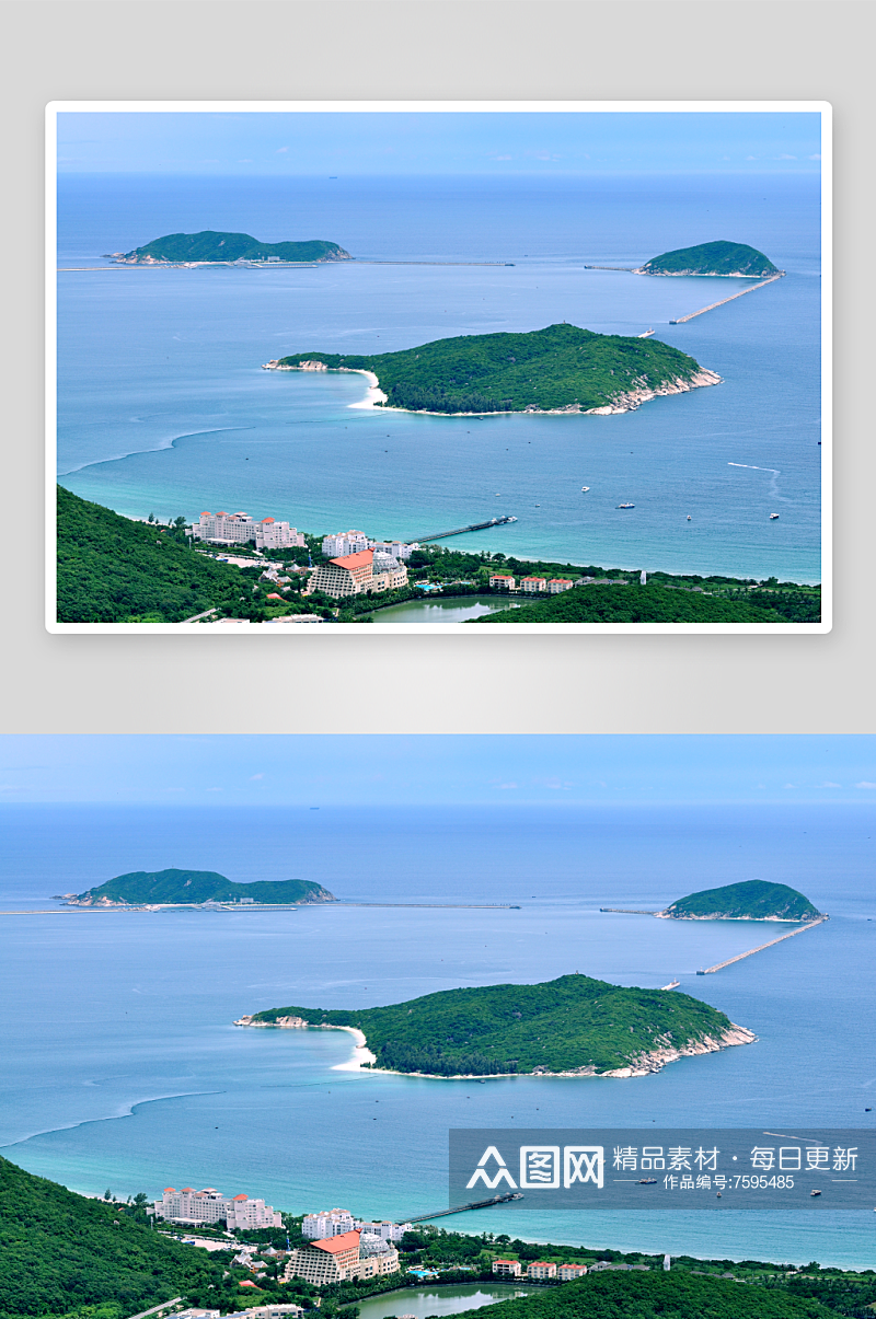 大气海南岛风景摄影图素材
