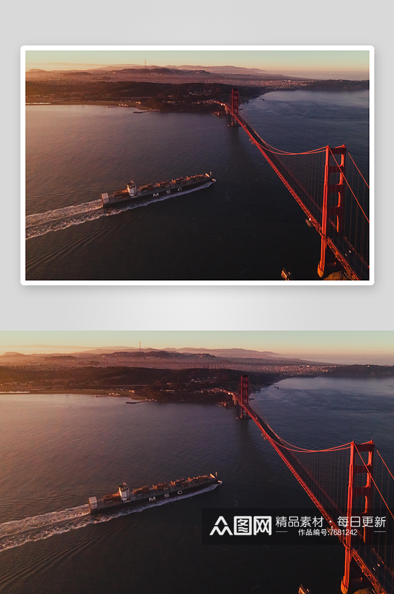 美丽美国旧金山风景摄影图素材