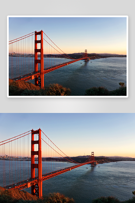 美丽美国旧金山风景摄影图