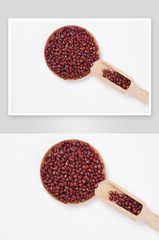 美味红豆食材摄影图片