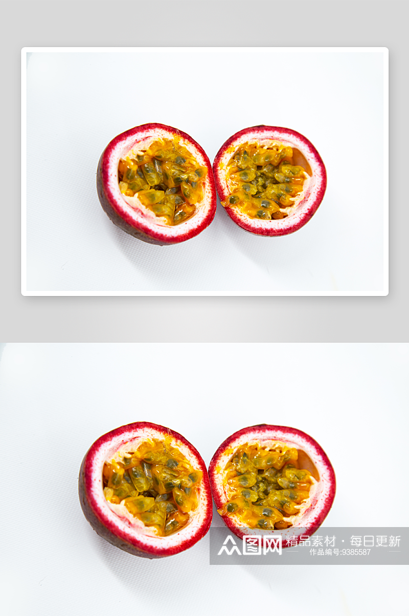 营养美味百香果摄影图素材