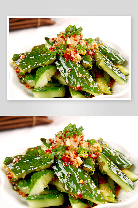 凉拌黄瓜美食高清图片-众图网