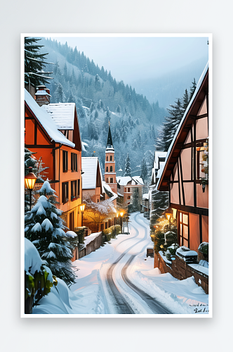 欧洲冬天最美的小镇1