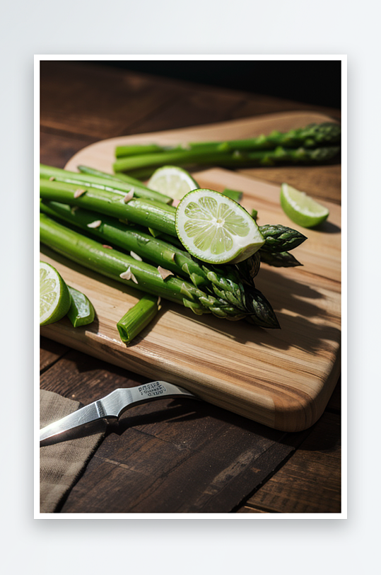 AI数字创意画作食材精选健康美味摄影图片
