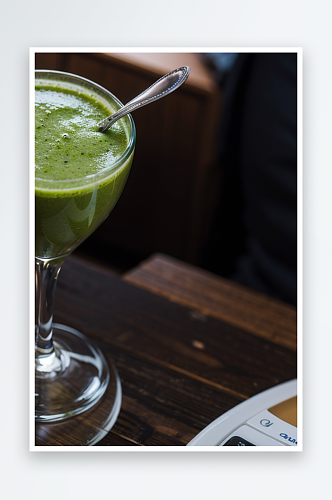 AI数字艺术蔬菜饮料写实摄影图片