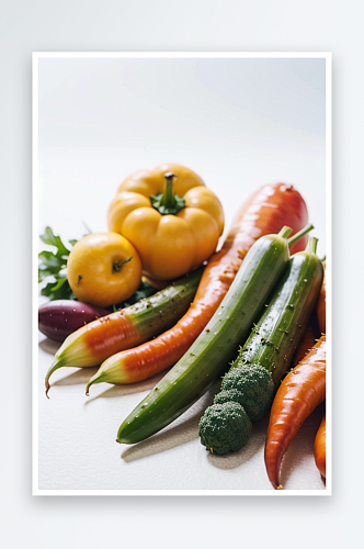 AI数字艺术健康蔬菜摄影图片