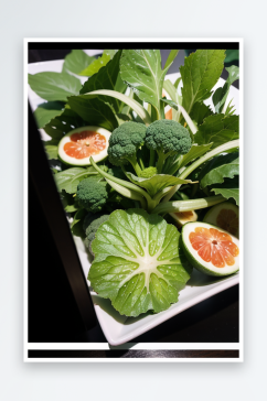 AI数字艺术健康营养美食摄影图片