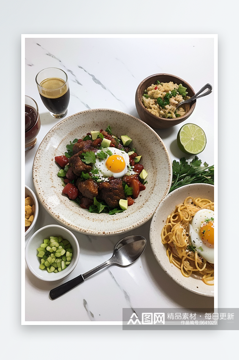 AI数字艺术健康营养美食摄影图片素材