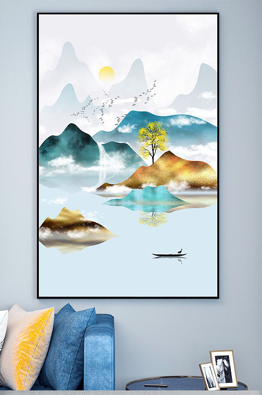 新中式简约大气装饰画