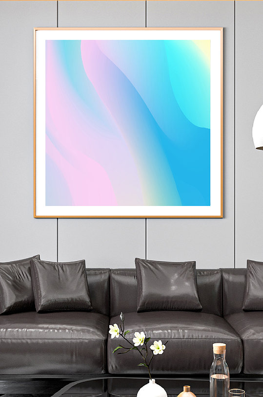 彩色背景装饰画七彩背景-众图网