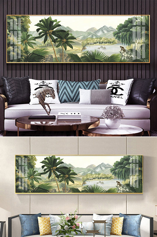 原始森林猴子生活场景-众图网