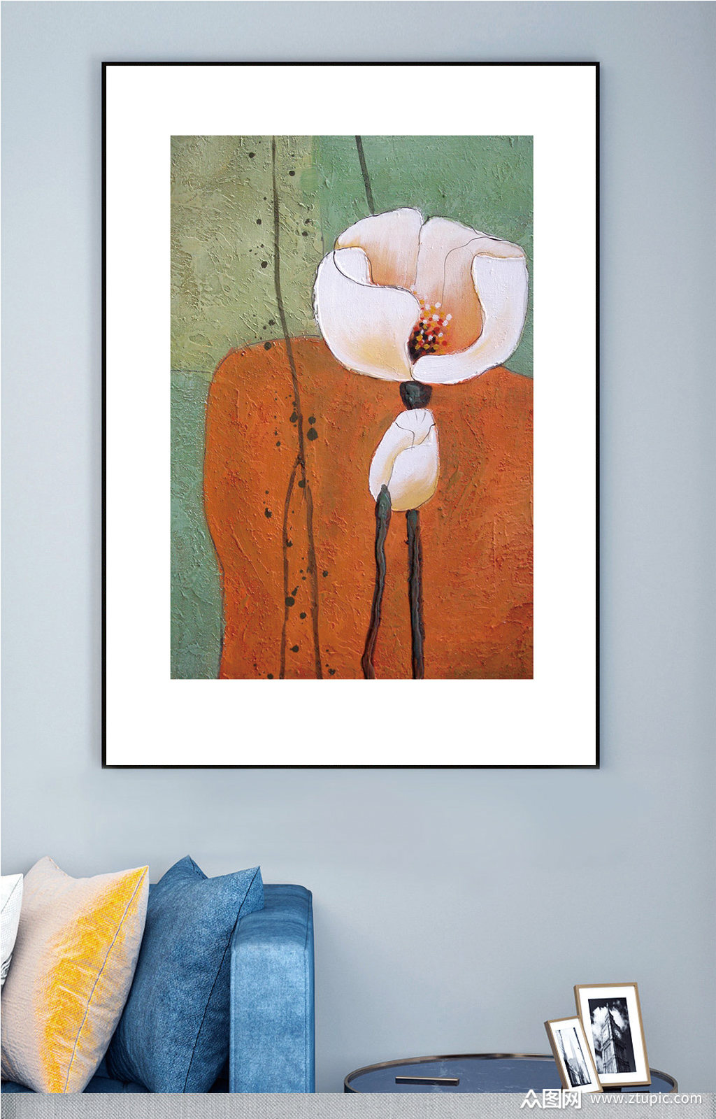 小清新插画装饰画模板下载-编号173913-众图网