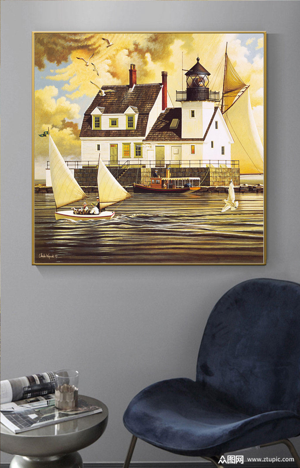 酒店油画艺术装饰画