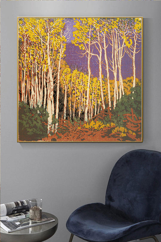 现代简约风景油画图片-现代简约风景油画素材-现代简约风景油画模板