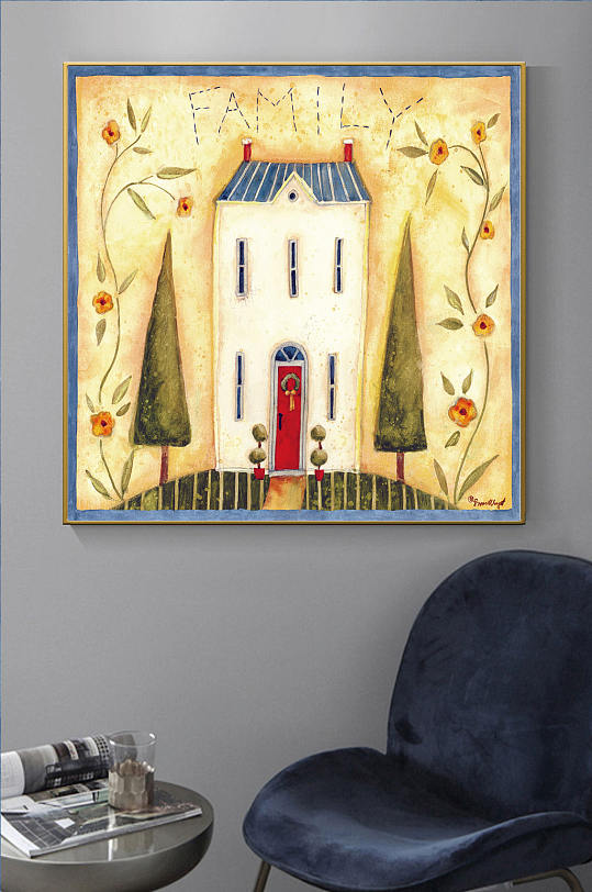 高端酒店油画装饰画