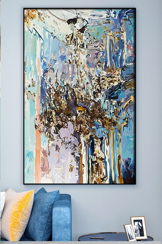 瓷砖贴图高端装饰画