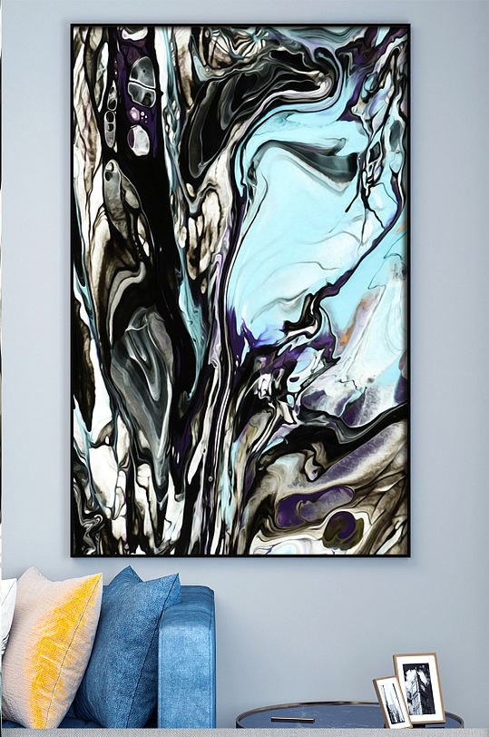 新中式抽象泼墨图片-新中式抽象泼墨素材下载-众图网