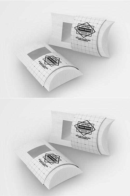 异形纸盒包装盒样机派