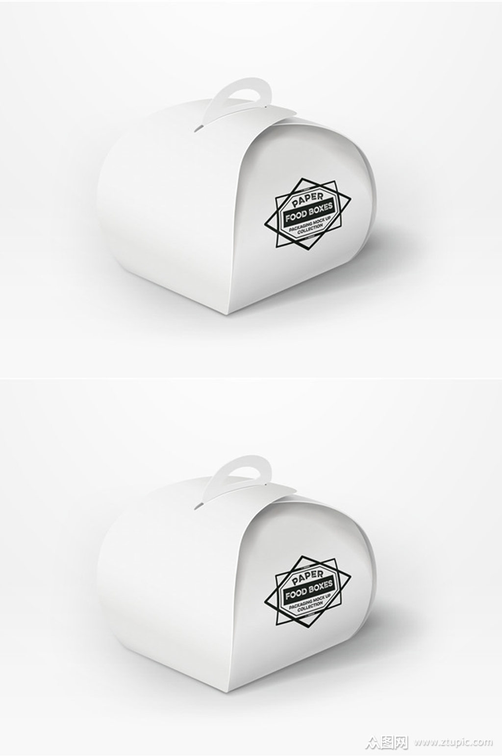 >异形纸盒包装盒样机便携