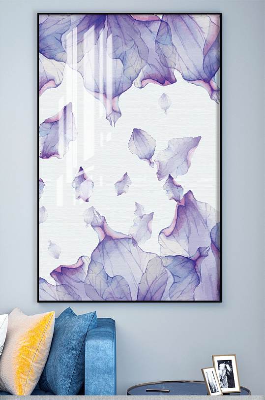 兰花花瓣高端装饰画