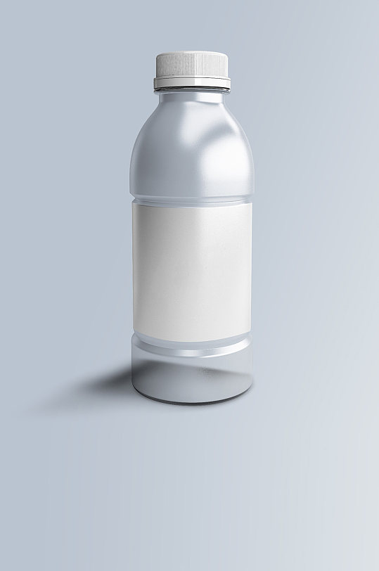 饮料瓶样机透明标签瓶贴样机-众图网