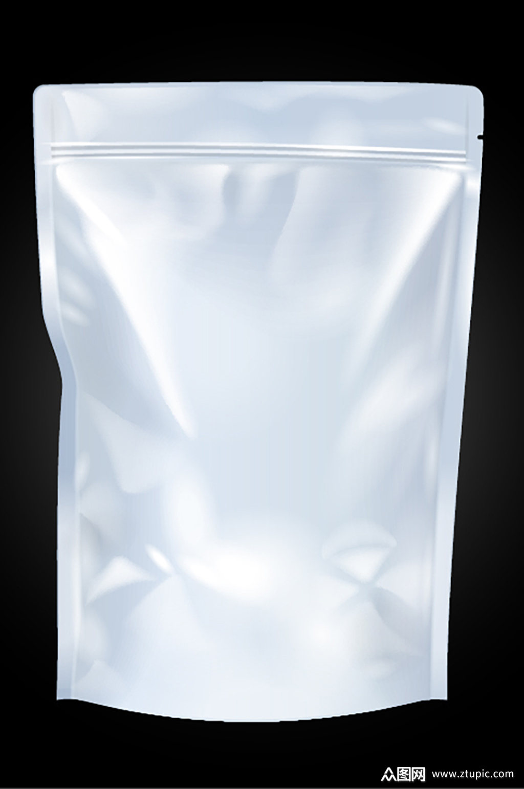 零食食品袋自立袋包装样机素材