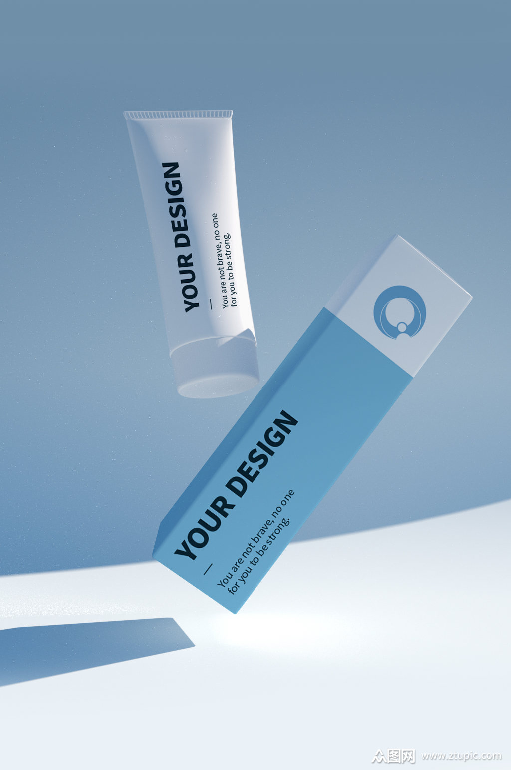 牙膏包装样机高级