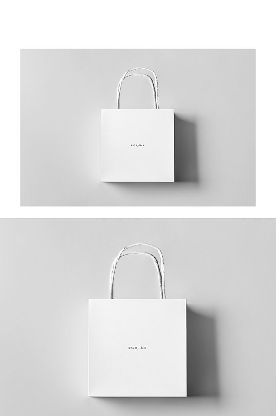 手提袋简约样机环保