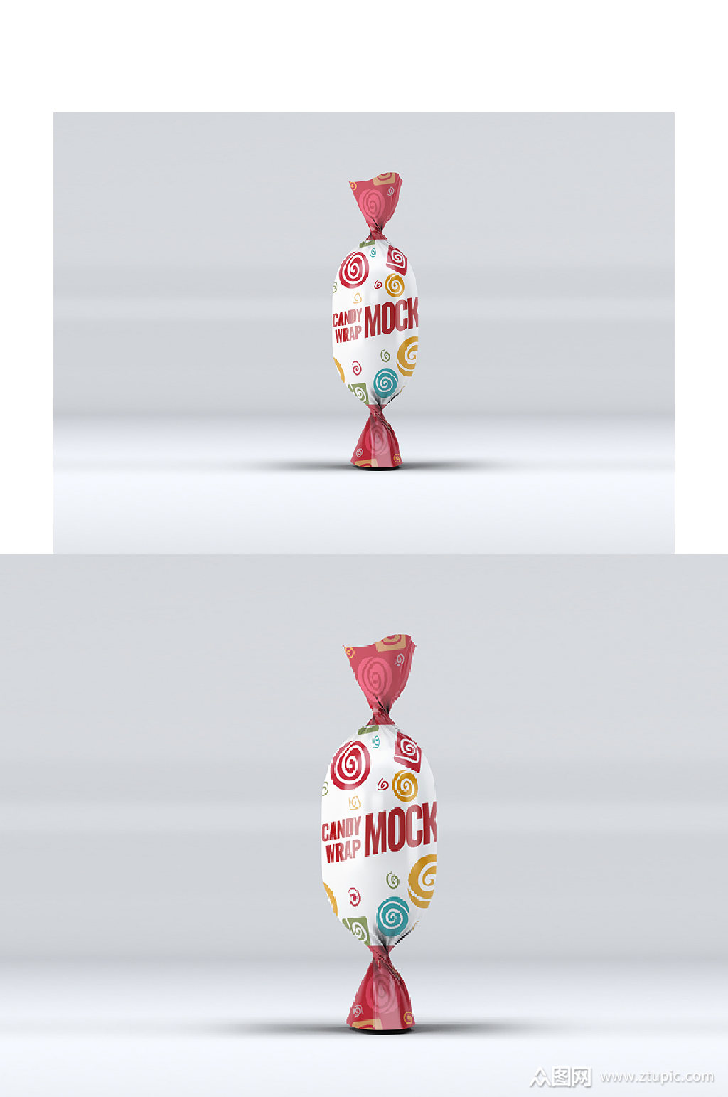 糖果包装样机缤纷