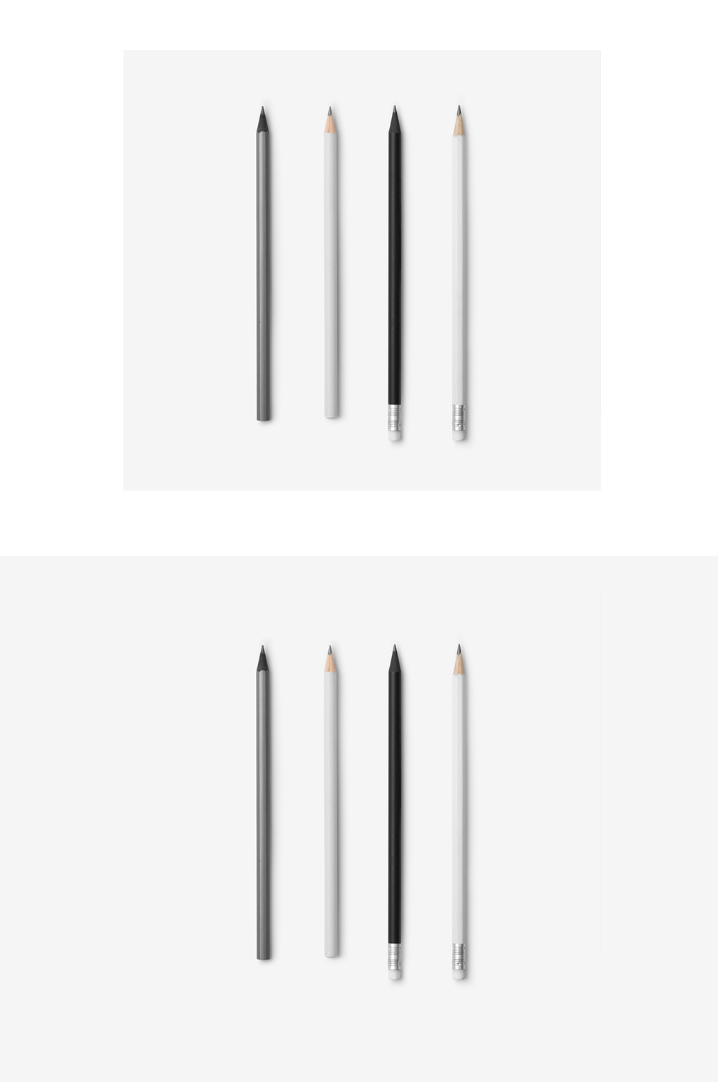 个性单品VI样机铅笔素材
