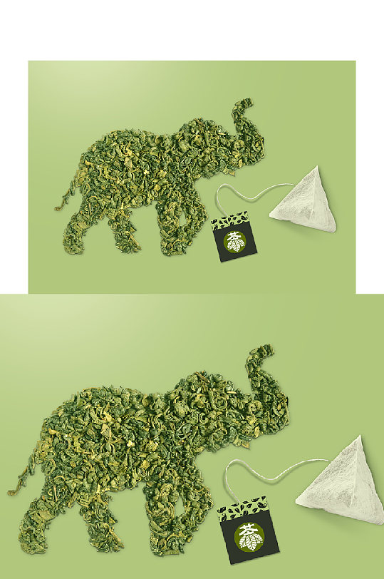 各類茶包裝樣機大象
