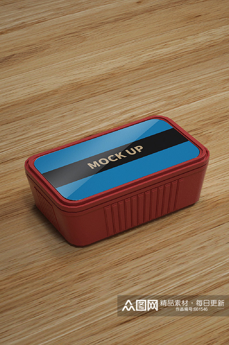 方便食品泡面盒样机宣传蓝红泡面盒自热火锅素材