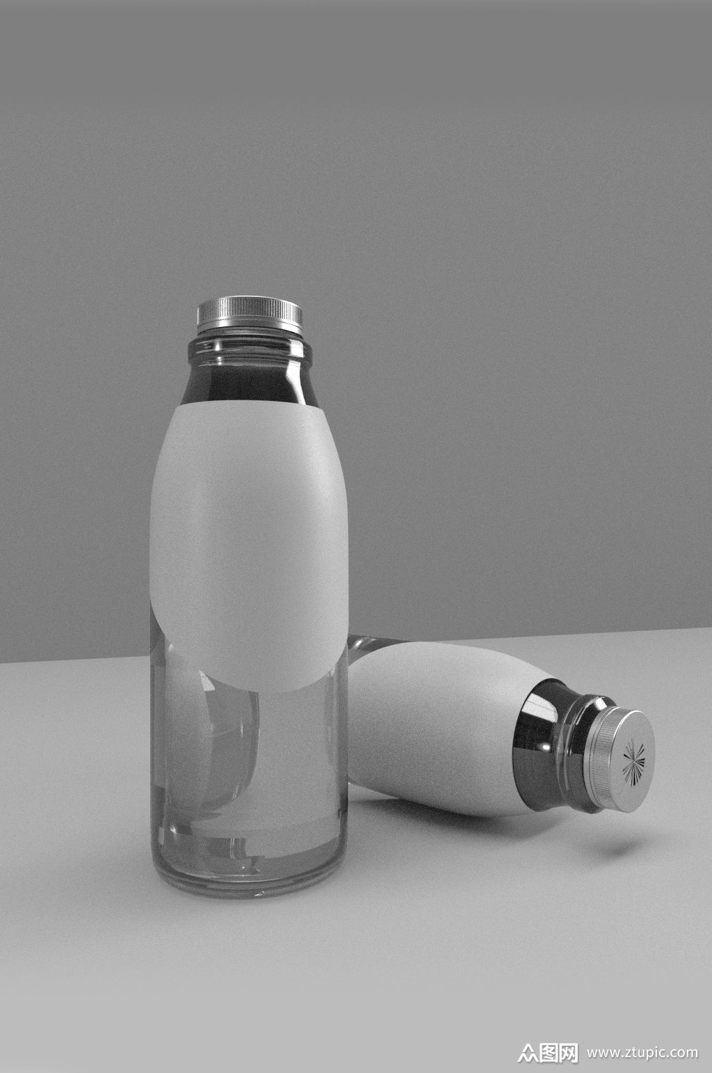 汽水饮料灌保温杯装样机素材