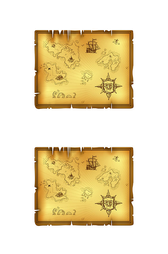 游戏大洲藏宝图样机宣传