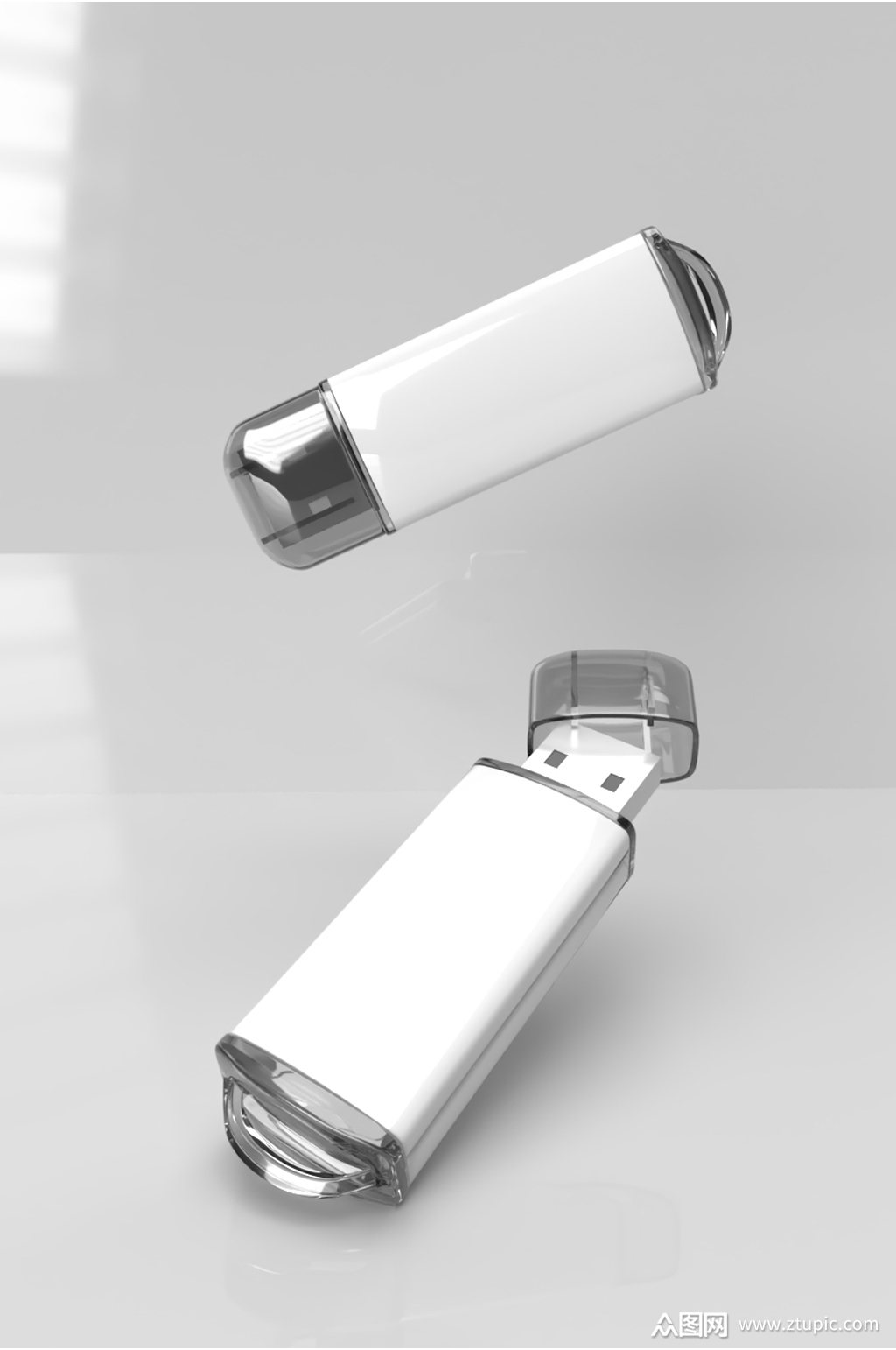 u盘展示简白宣传样机模板下载-编号872782-众图网