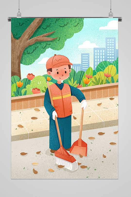卫生打扫宣传海报图片-卫生打扫宣传海报设计素材-卫生打扫宣传海报