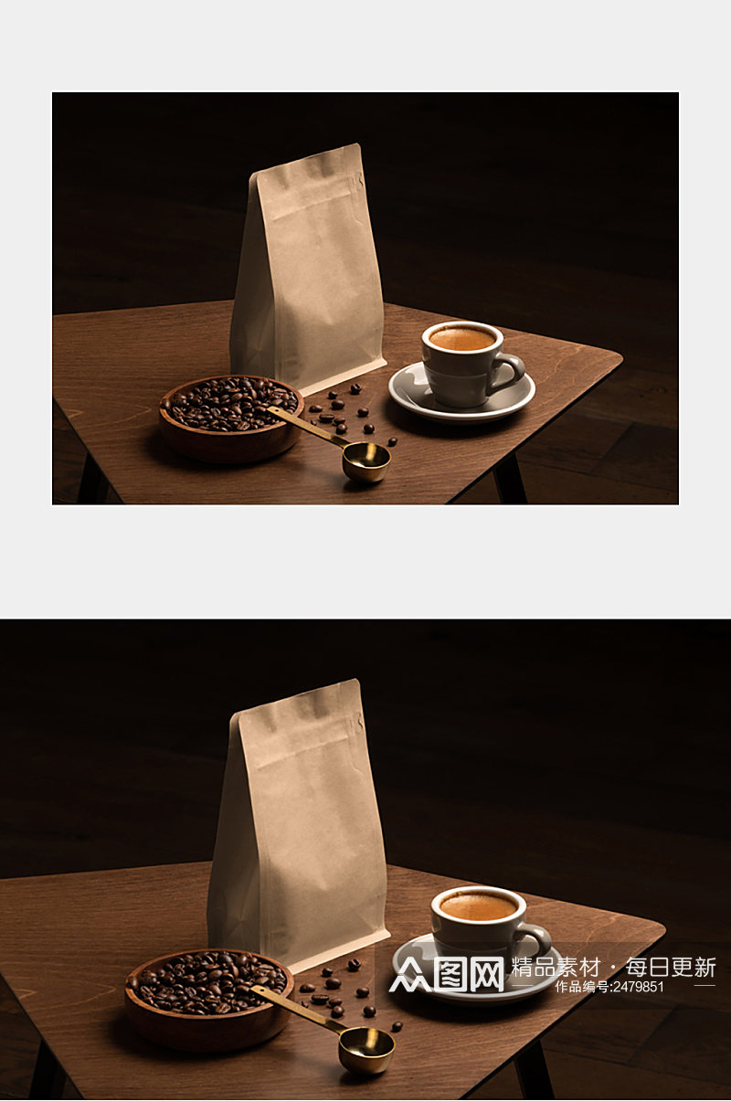 咖啡品牌展示宣传样机素材