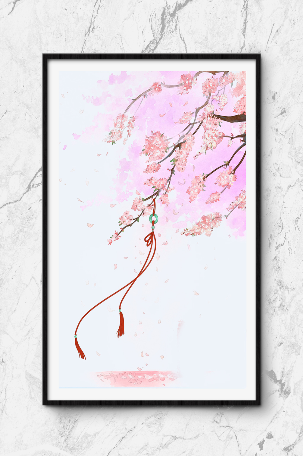 唯美卡通背景图案素材
