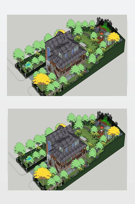 草图大师模型图片-草图大师模型素材-草图大师模型设计素材下载