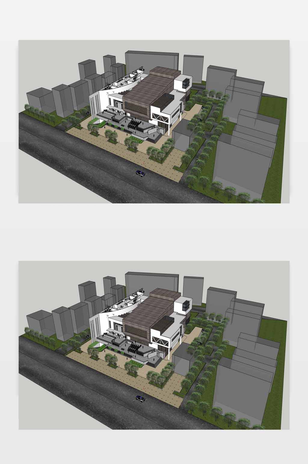 剧场SU模型下载素材