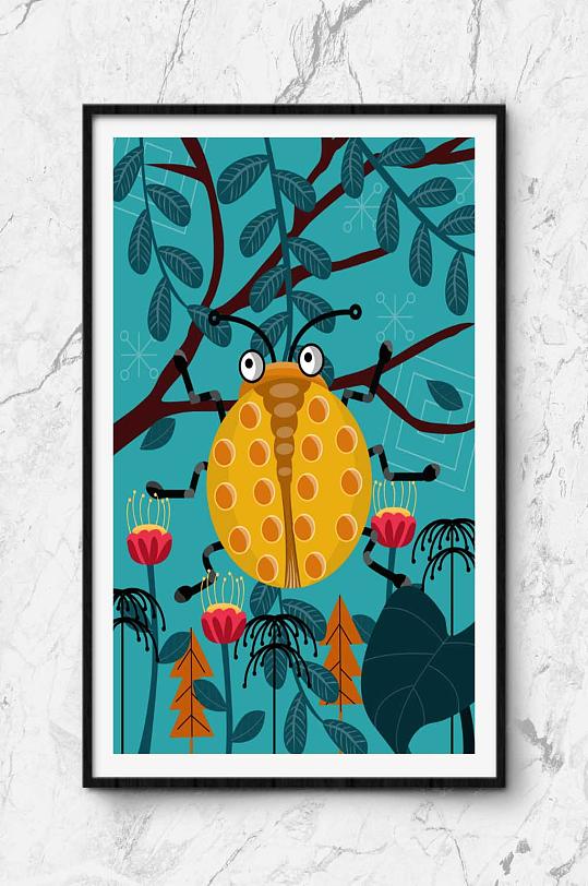 唯美自然印记海报