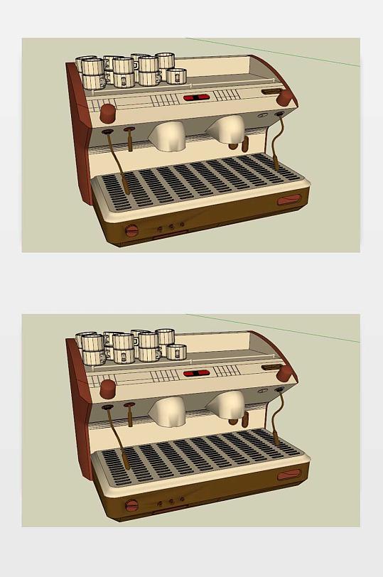 咖啡机SU模型下载
