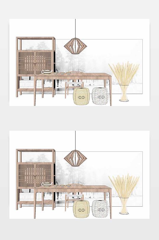 家具SU模型设计下载-众图网