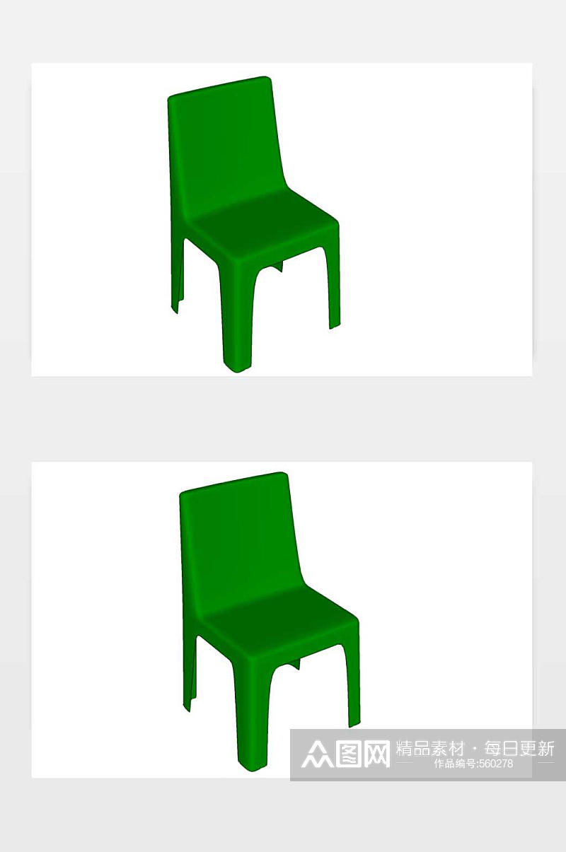 SU桌椅模型下载素材