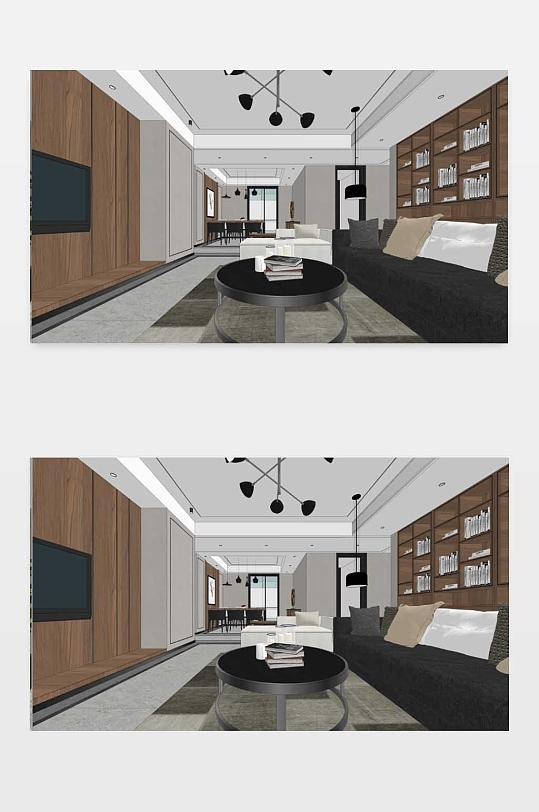 住宅楼SU模型图-众图网