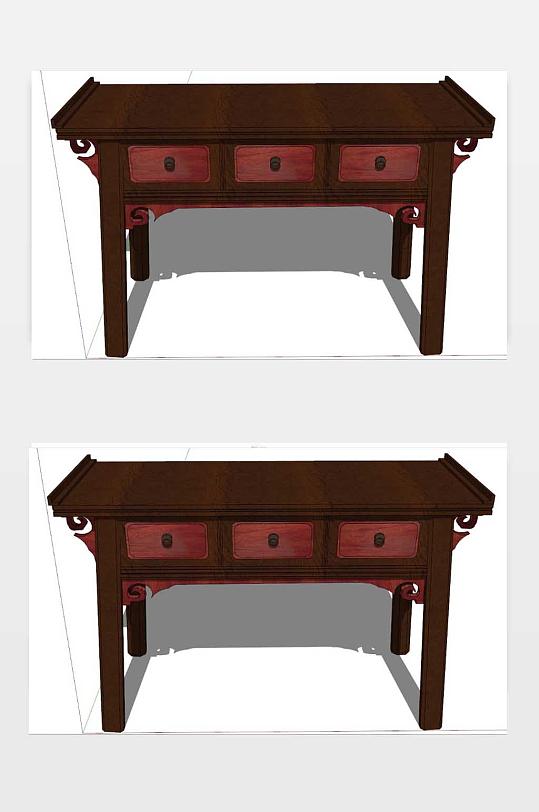 3D案台模型图下载-众图网
