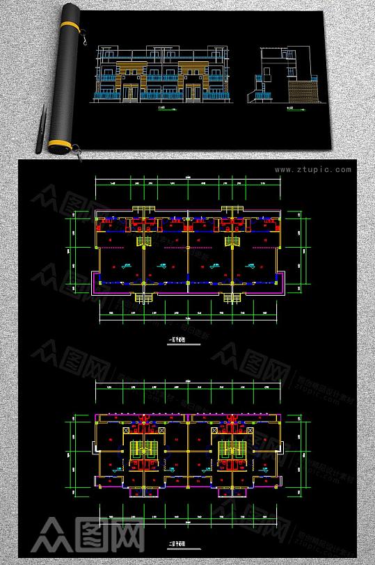 别墅CAD建筑设计图